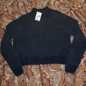 Chenille Mock Neck Sweater NWT